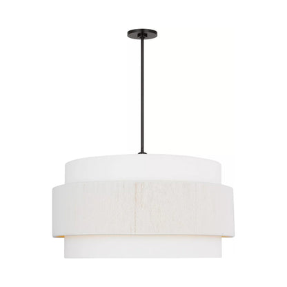 Belaro Pendant Light in Aged Iron (30-Inch).