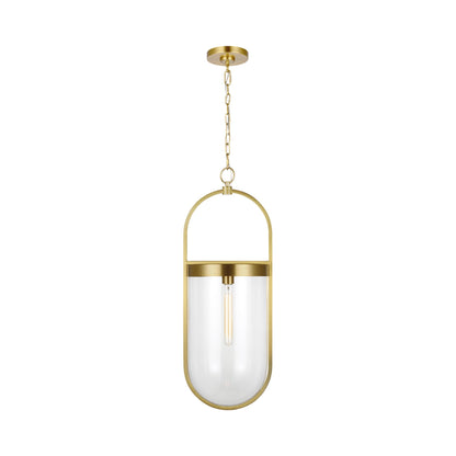Blaine Pendant Light in Burnished Brass (Large).