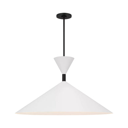 Bodhi LED Pendant Light in Midnight Black (30-Inch).