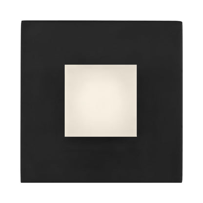 Brander LED Bath Wall Light in Midnight Black.