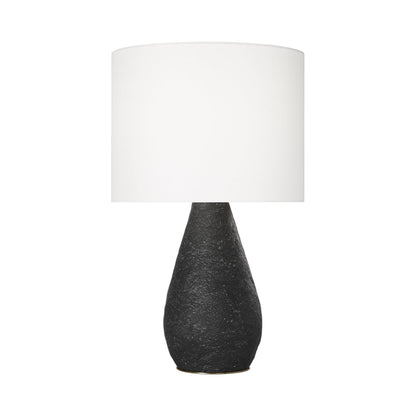 Breccia Table Lamp in Black Wash.