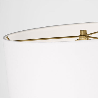 Breccia Table Lamp in Detail.