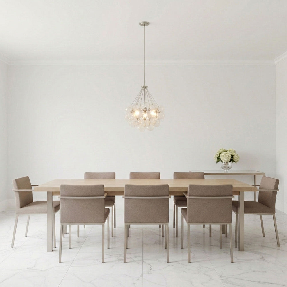 Bronzeville Multi Light Pendant Light in dining room.