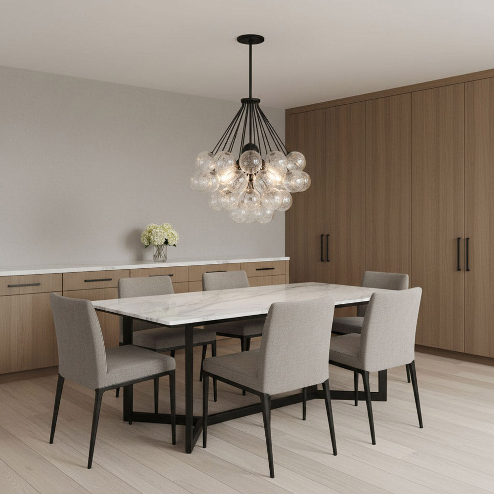Bronzeville Multi Light Pendant Light in dining room.