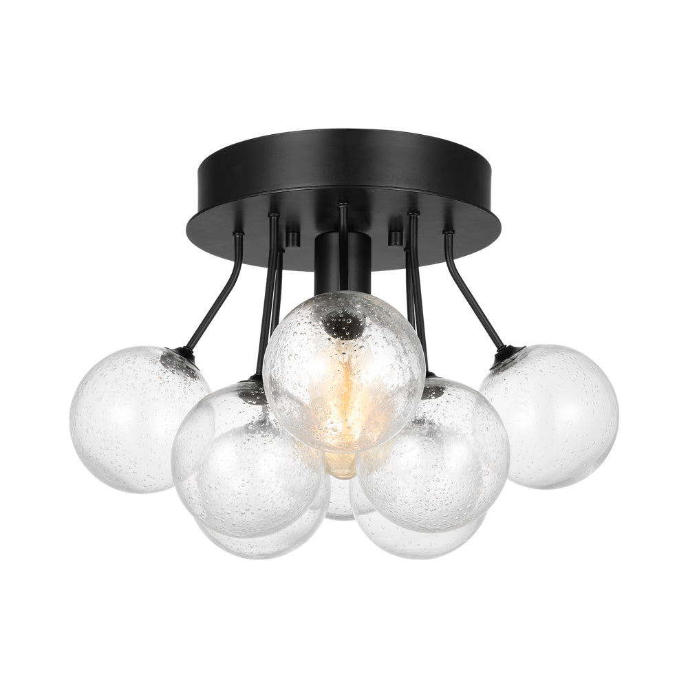 Bronzeville Semi-Flush Mount Ceiling Light in Detail.