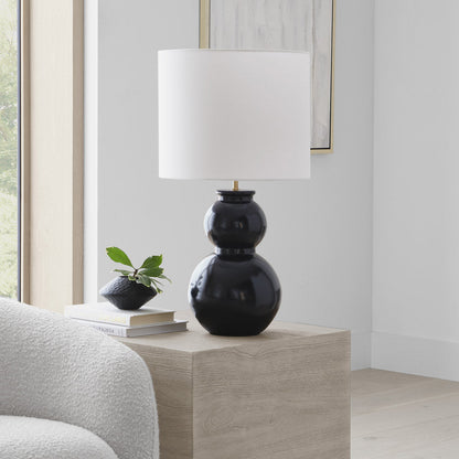 Buckley Table Lamp in living room.