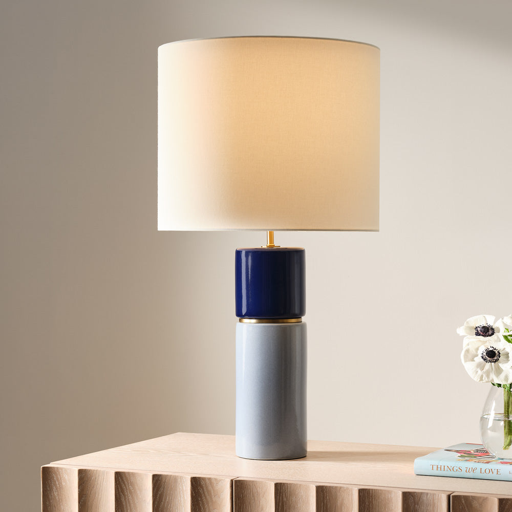 Cade Tall Table Lamp in Detail.