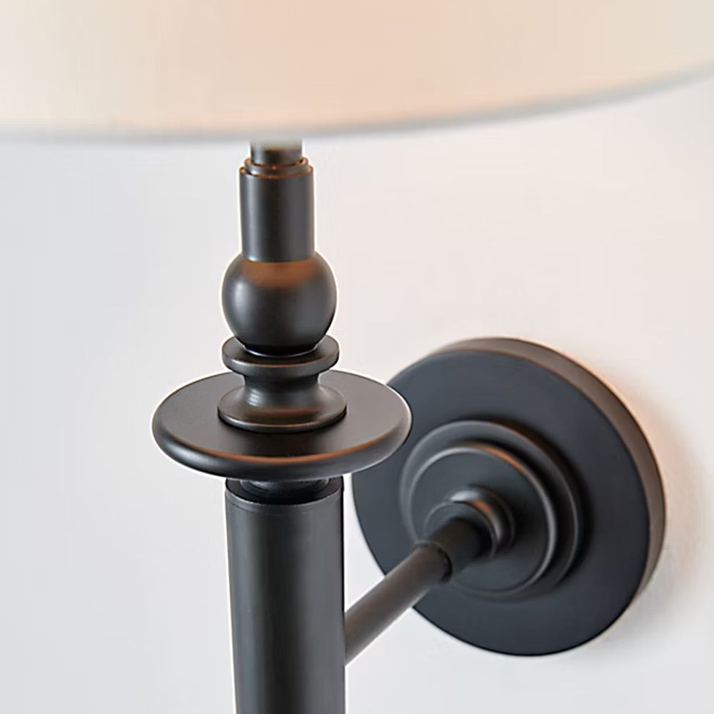 Capri Tall Wall Light in Detail.