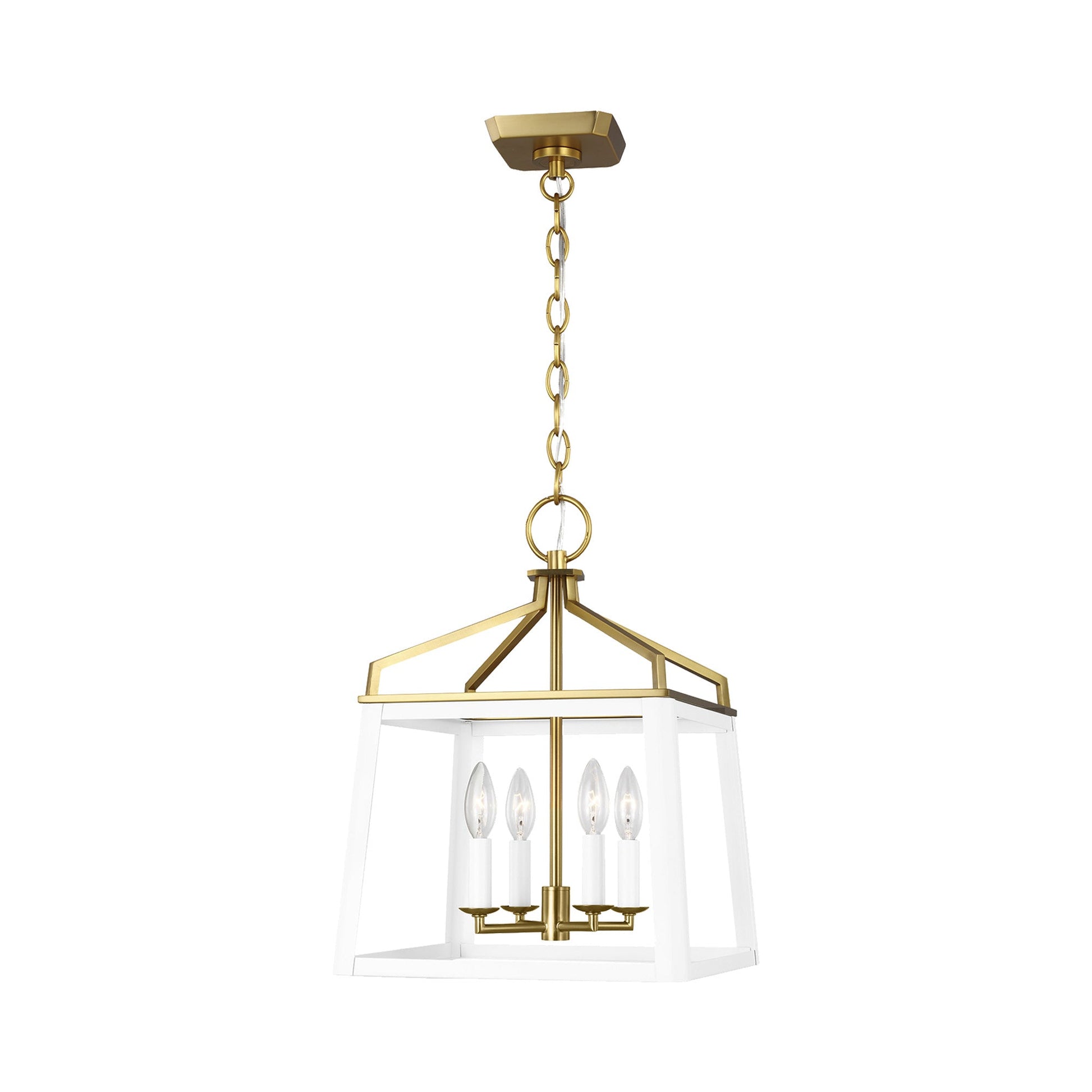 Carlow Chandelier in Matte White (Medium).