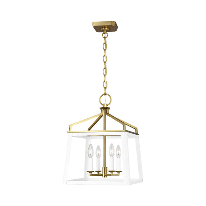 Carlow Chandelier in Matte White (Medium).