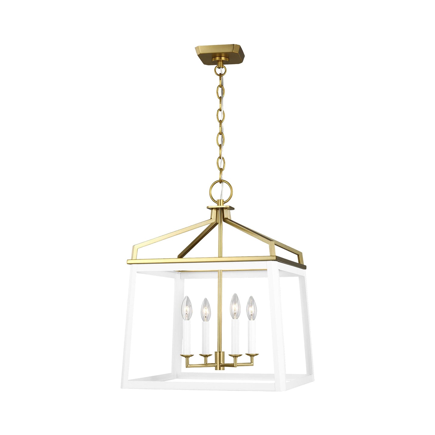 Carlow Chandelier in Matte White (Large).