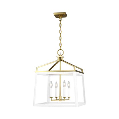 Carlow Chandelier in Matte White (Large).