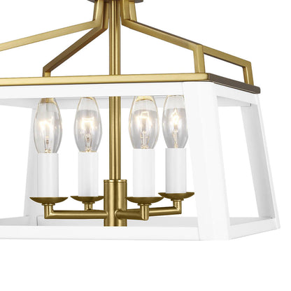 Carlow Flush Mount Ceiling Light in Detail.