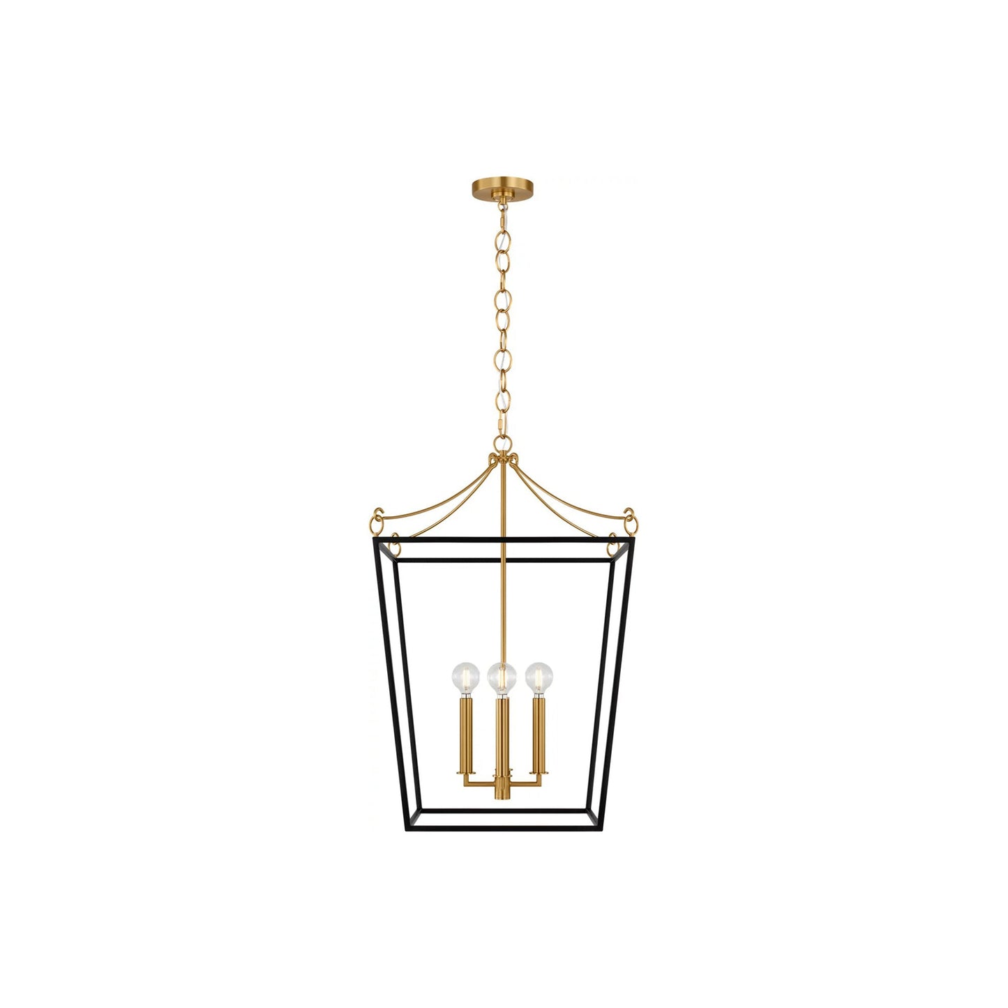 Carlyle Pendant Light in Midnight Black (13.75-Inch).