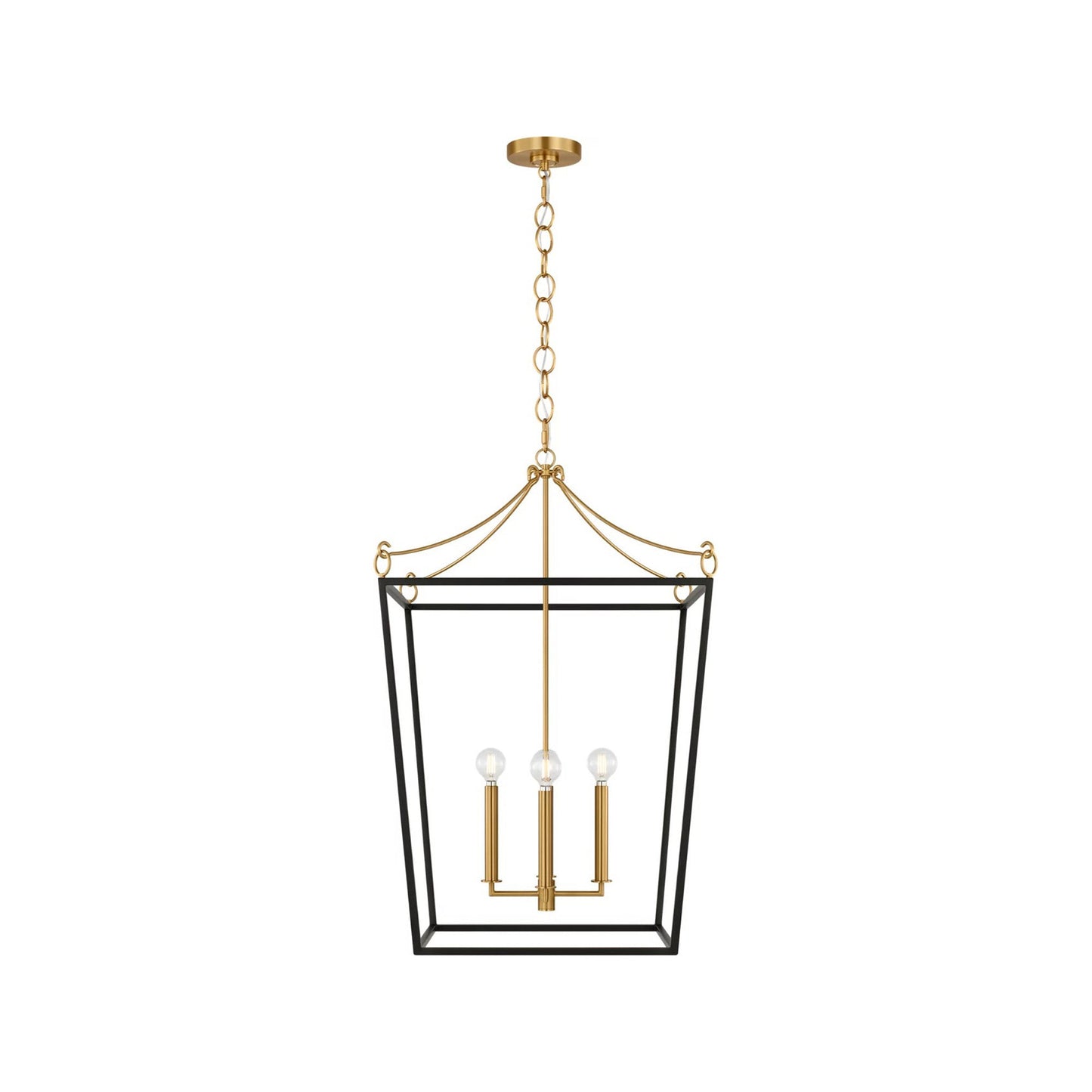 Carlyle Pendant Light in Midnight Black (21-Inch).