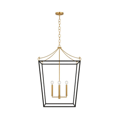 Carlyle Pendant Light in Midnight Black (24.38-Inch).