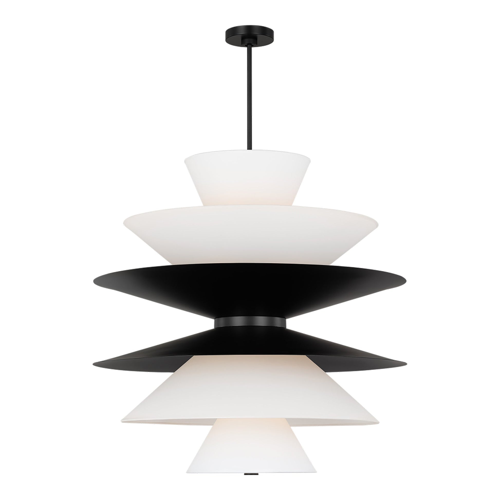 Chambord Pendant Light in Aged Iron (Grand).