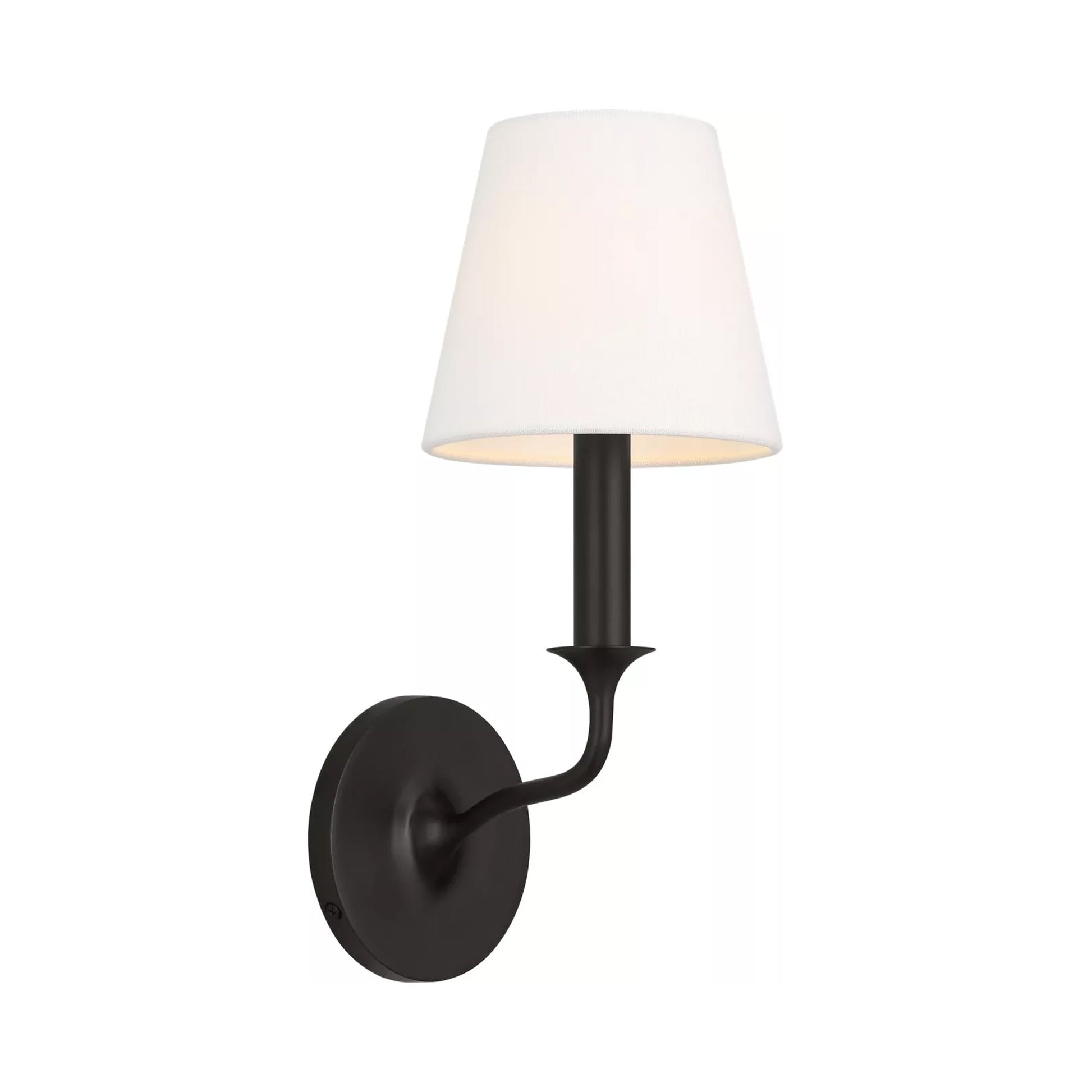 Chatsworth Wall Light in Aged Iron.