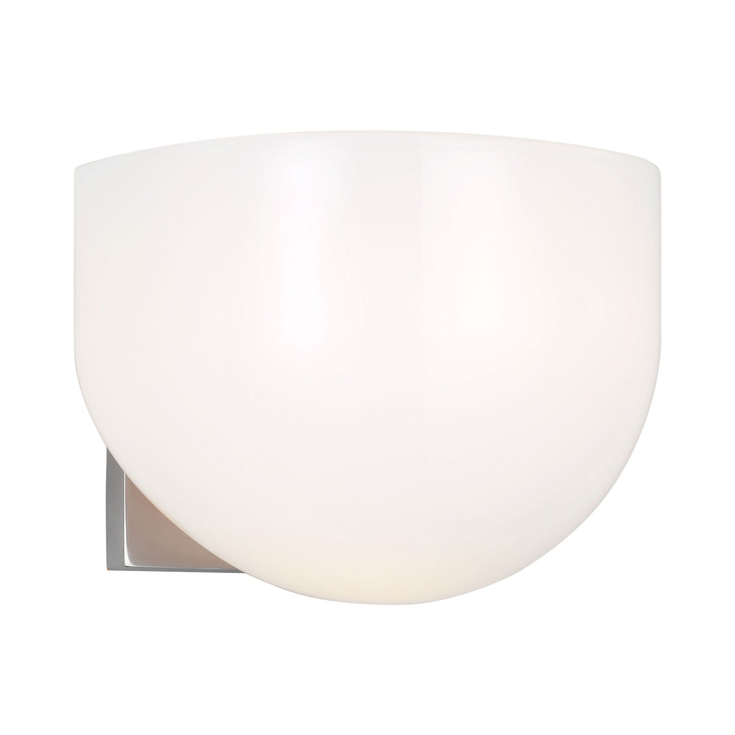 Cheverny Bath Vanity Light in Polished Nickel (1-Light).
