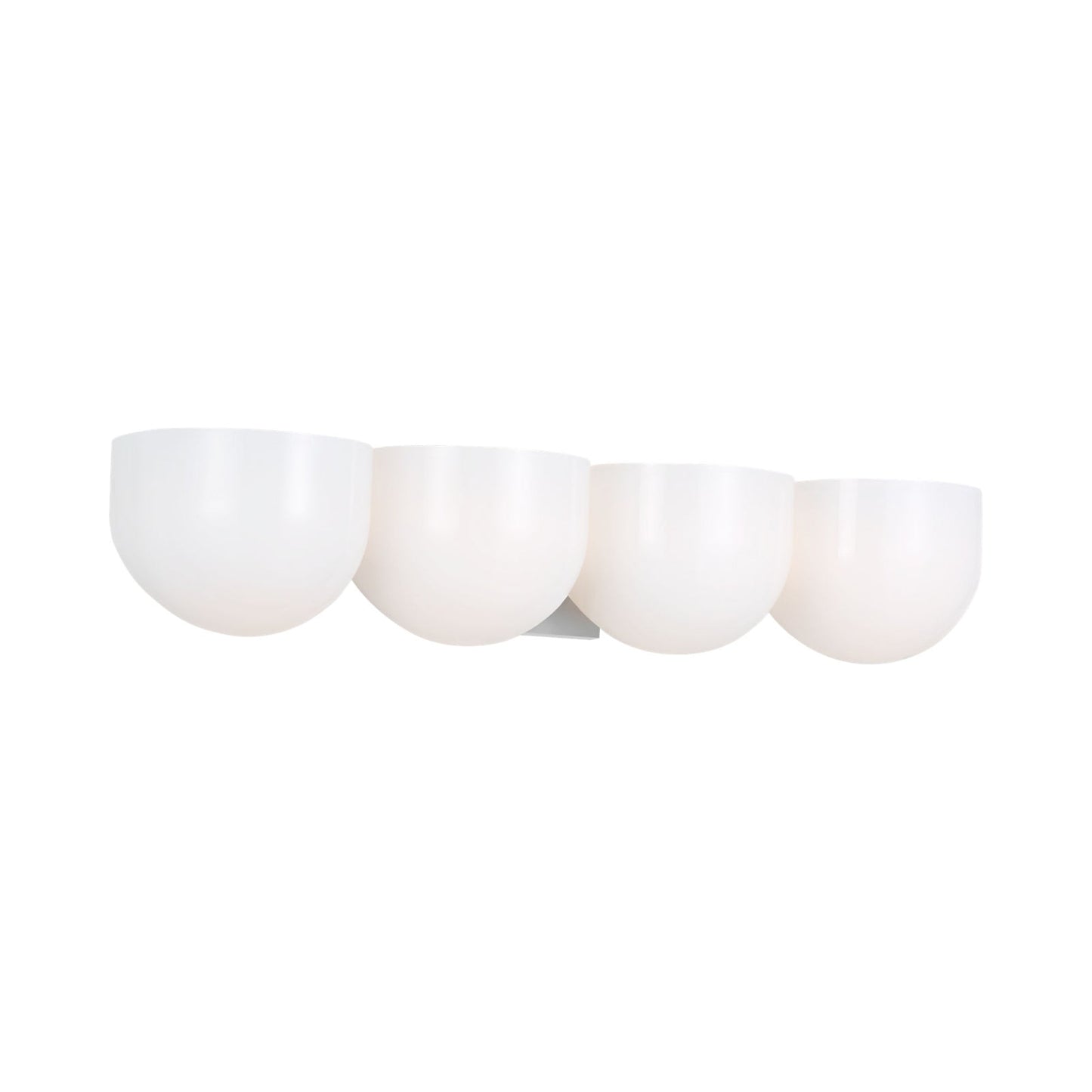Cheverny Bath Vanity Light in Polished Nickel (4-Light).