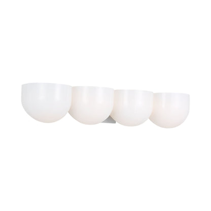 Cheverny Bath Vanity Light in Polished Nickel (4-Light).
