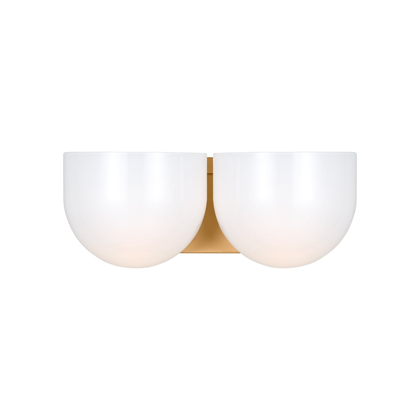 Cheverny Bath Vanity Light in Brushed Brass (Medium).