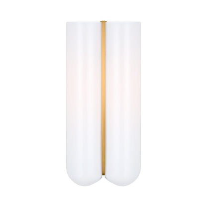 Cheverny Bath Wall Light in Burnished Brass.