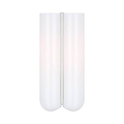 Cheverny Bath Wall Light in Matte White.