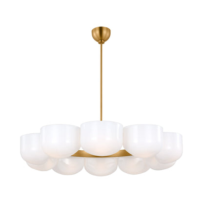 Cheverny Chandelier in Detail.