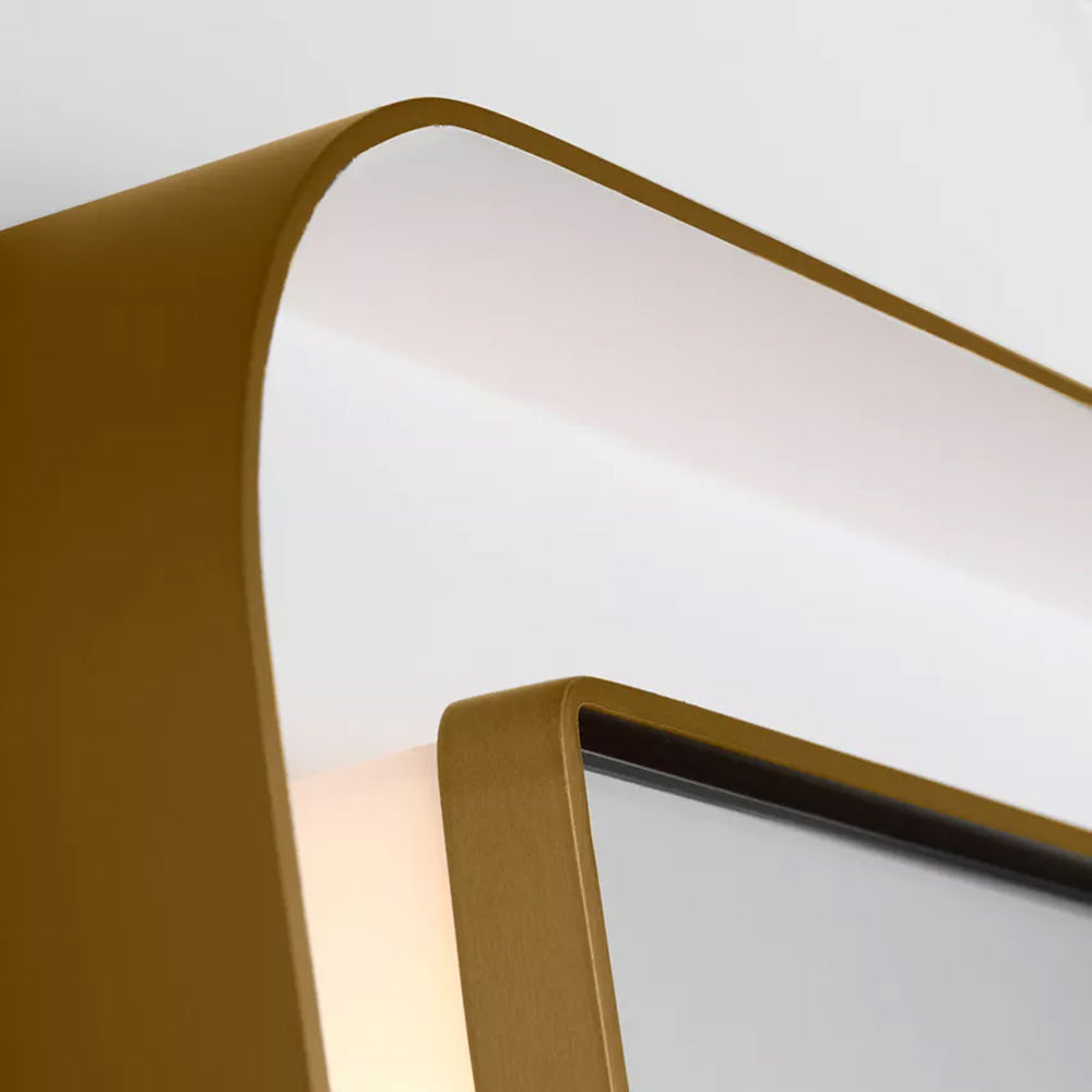 Chopin Rectangular LED Wall Mirror in Detail.