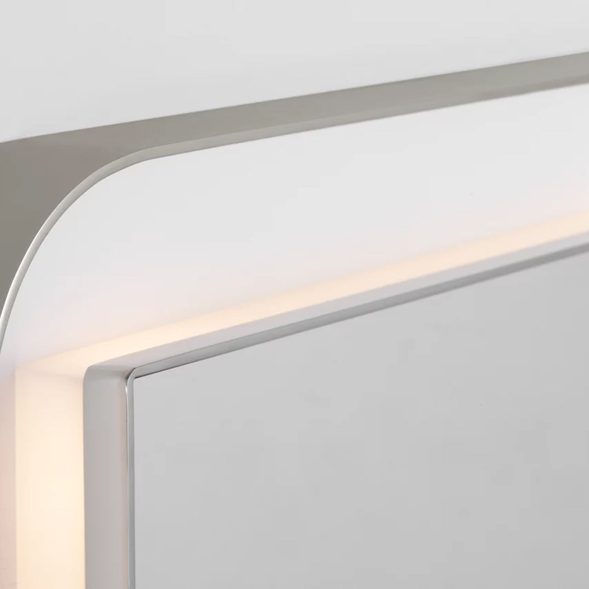 Chopin Rectangular LED Wall Mirror in Detail.