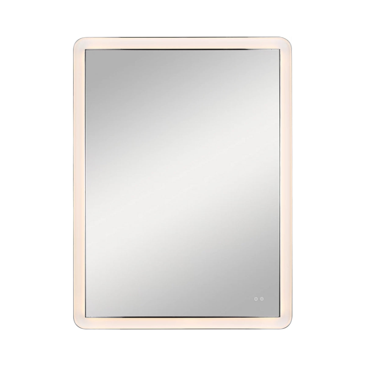 Chopin Rectangular LED Wall Mirror in Detail.