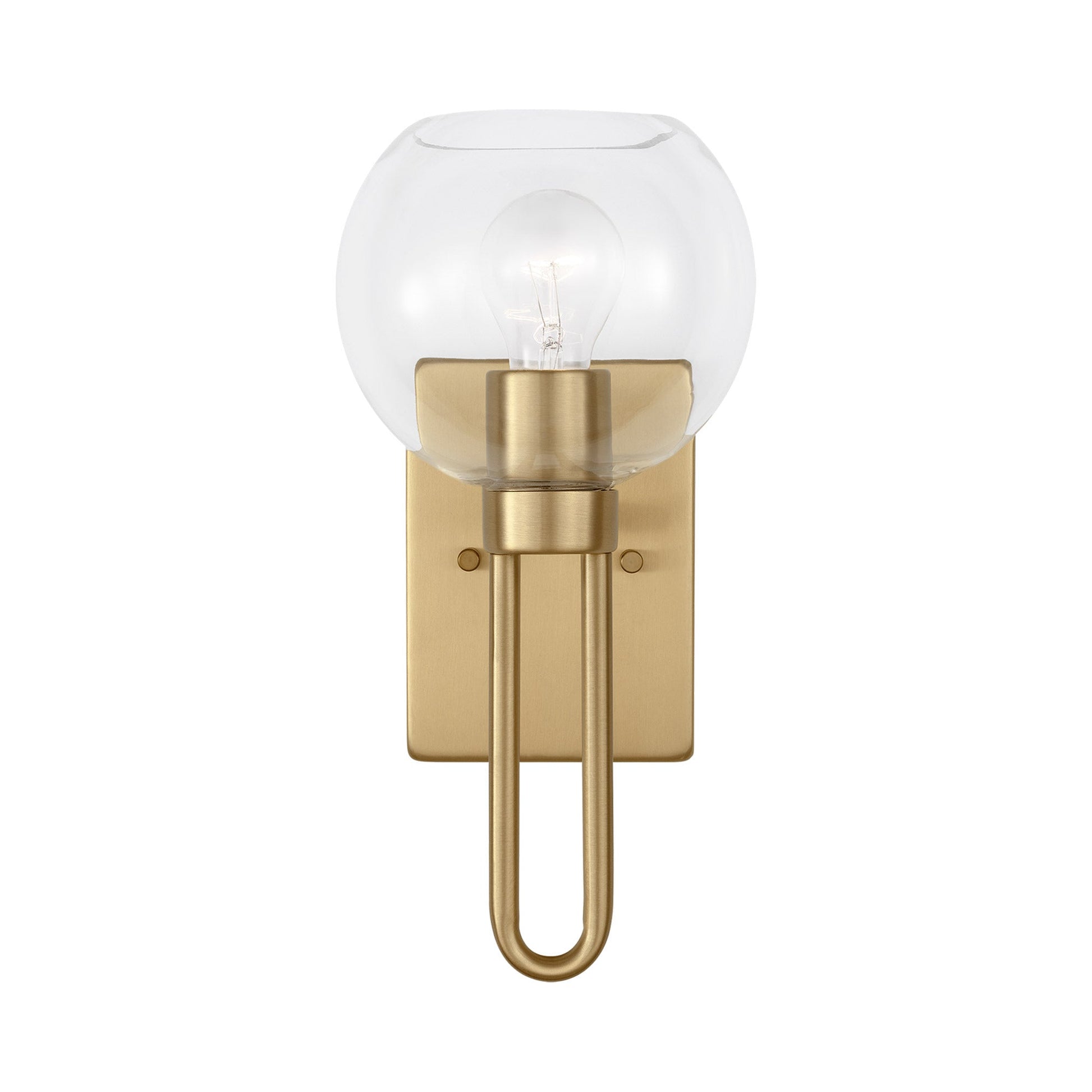 Codyn Bath Wall Light in Satin Brass (1-Light).