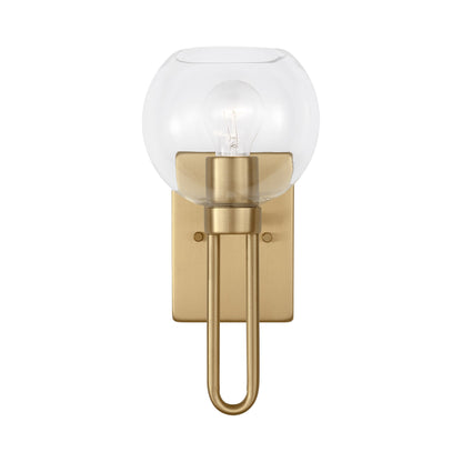 Codyn Bath Wall Light in Satin Brass (1-Light).
