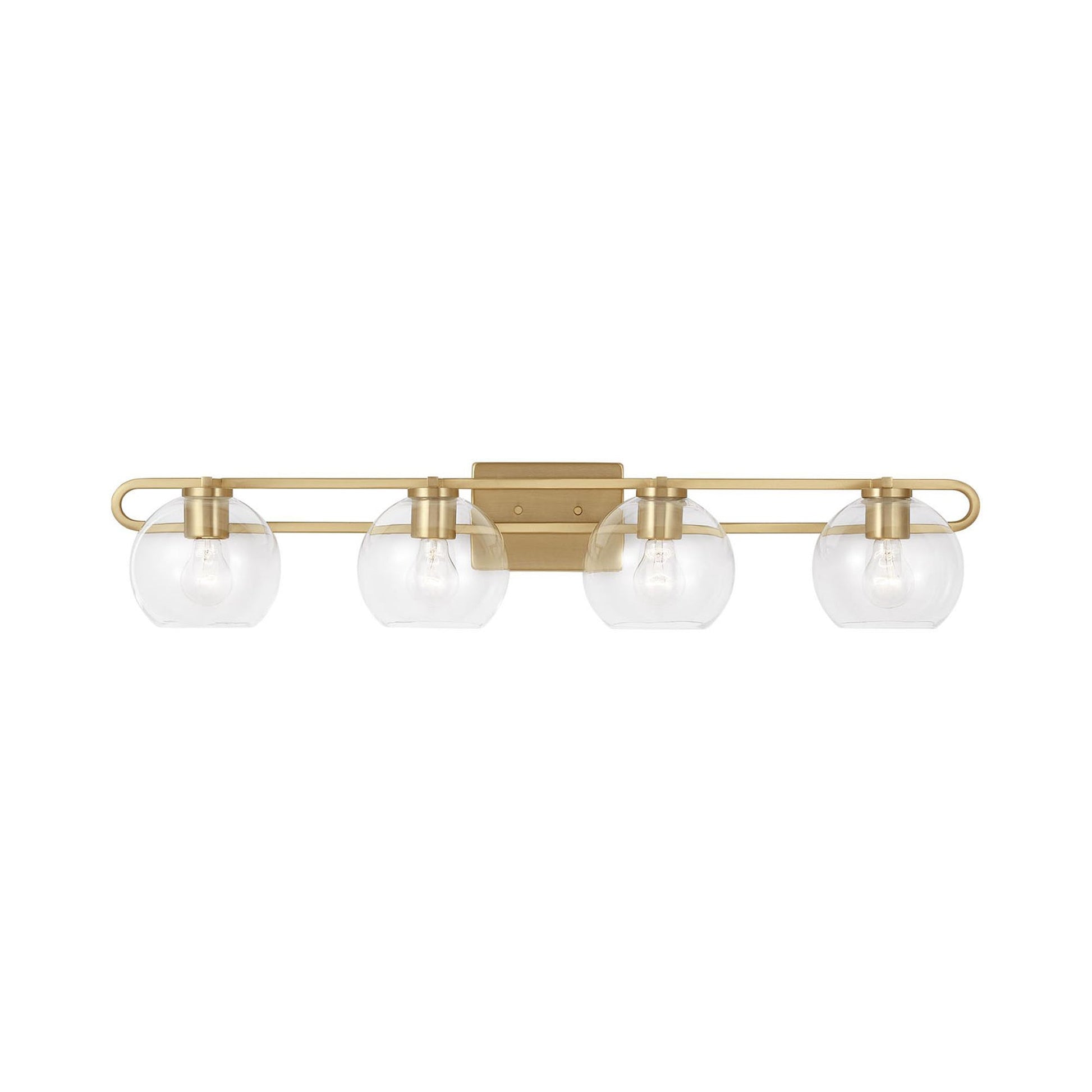 Codyn Bath Wall Light in Satin Brass (4-Light).