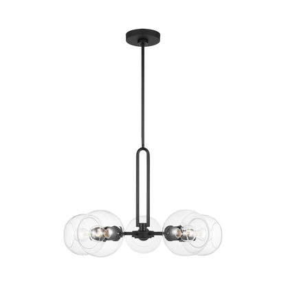 Codyn Chandelier in Midnight Black (Medium).