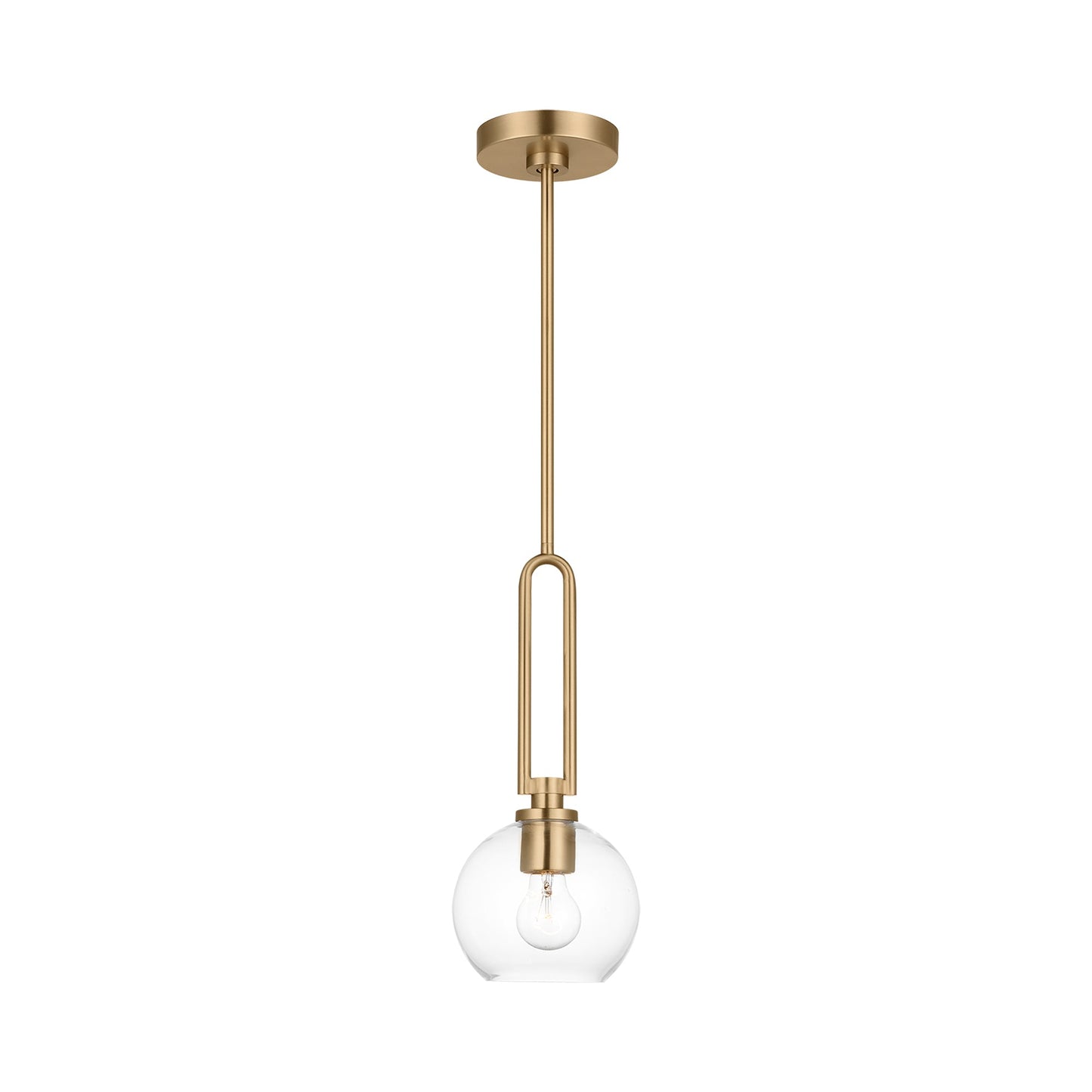 Codyn Pendant Light in Satin Brass.