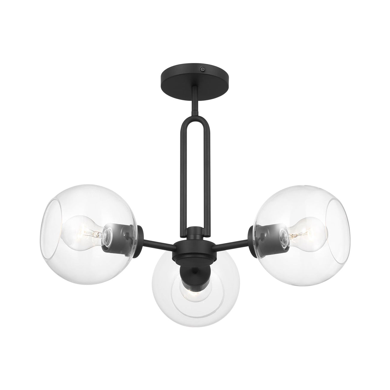 Codyn Semi-Flush Mount Ceiling Light in Detail.
