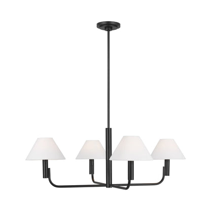 Colfax Chandelier in Aged Iron (Medium).