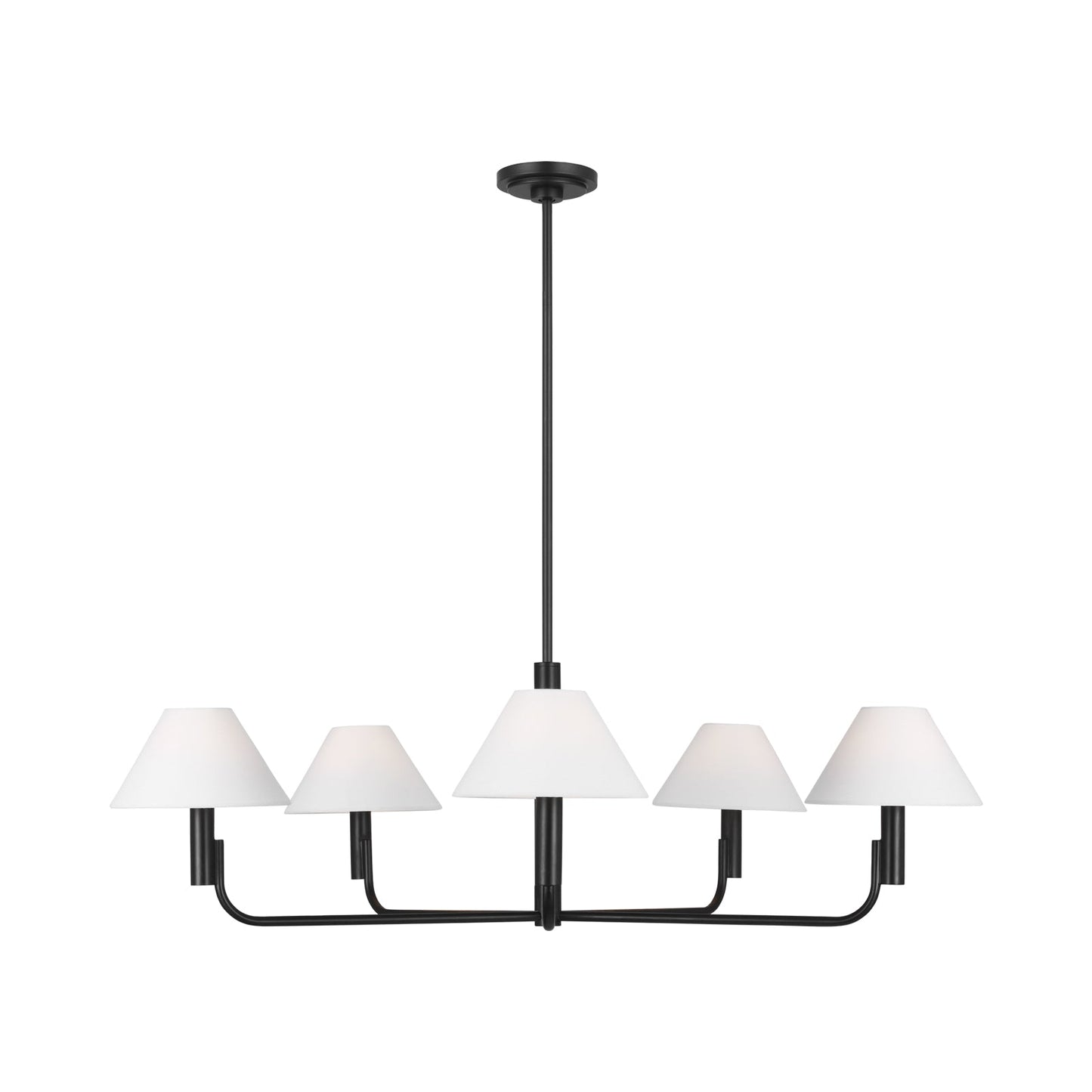 Colfax Chandelier in Aged Iron (Large).