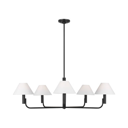 Colfax Chandelier in Aged Iron (Large).