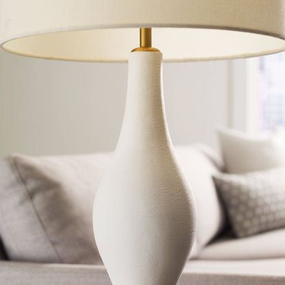 Constance LED Floor Lamp in living room.