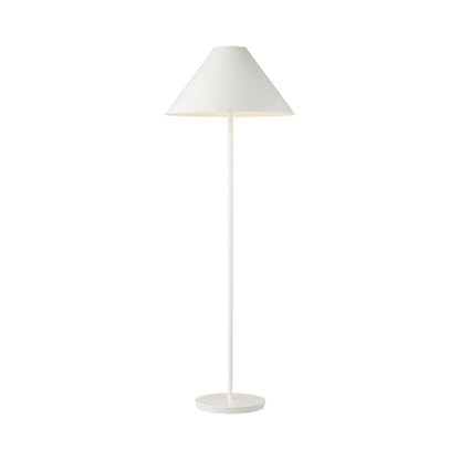 Contra Floor Lamp in Soft Linen.