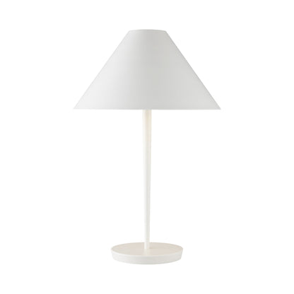 Contra Table Lamp in Soft Linen.