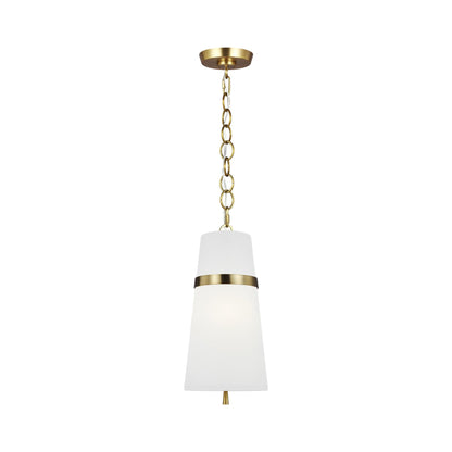 Cordtlandt Pendant Light in Burnished Brass (Small).