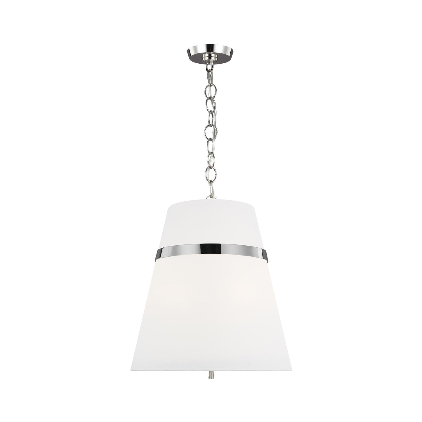 Cordtlandt Pendant Light in Polished Nickel (Large).