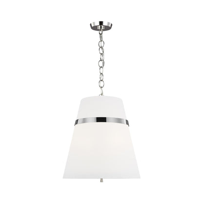 Cordtlandt Pendant Light in Polished Nickel (Large).