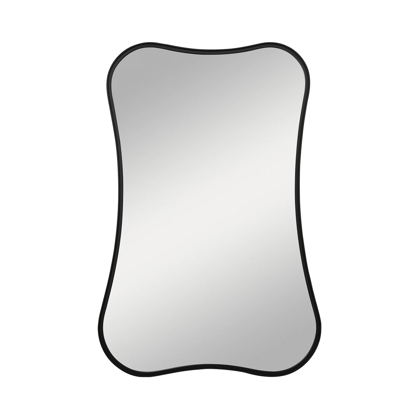 Cosway Rectangular Wall Mirror in Midnight Black.