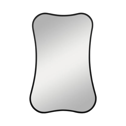 Cosway Rectangular Wall Mirror in Midnight Black.