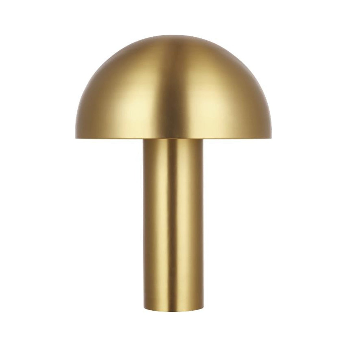 Cotra Table Lamp in Burnished Brass.